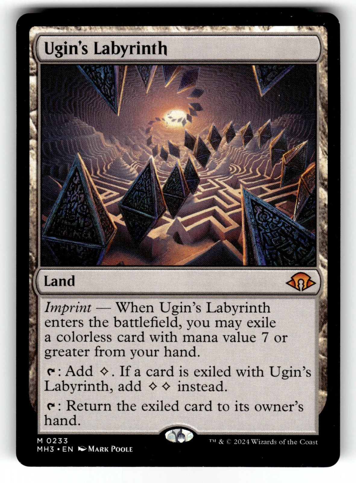 Ugin's Labyrinth – 233 MH3: Modern Horizons 3 M NM