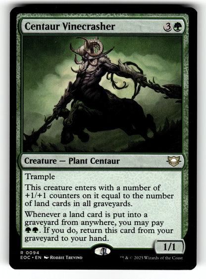 Centaur Vinecrasher – 94 EOC: Commander: Edge of Eternities R NM
