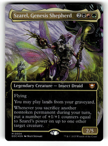 Szarel, Genesis Shepherd (Borderless) – 4 EOC: Commander: Edge of Eternities M Foil NM