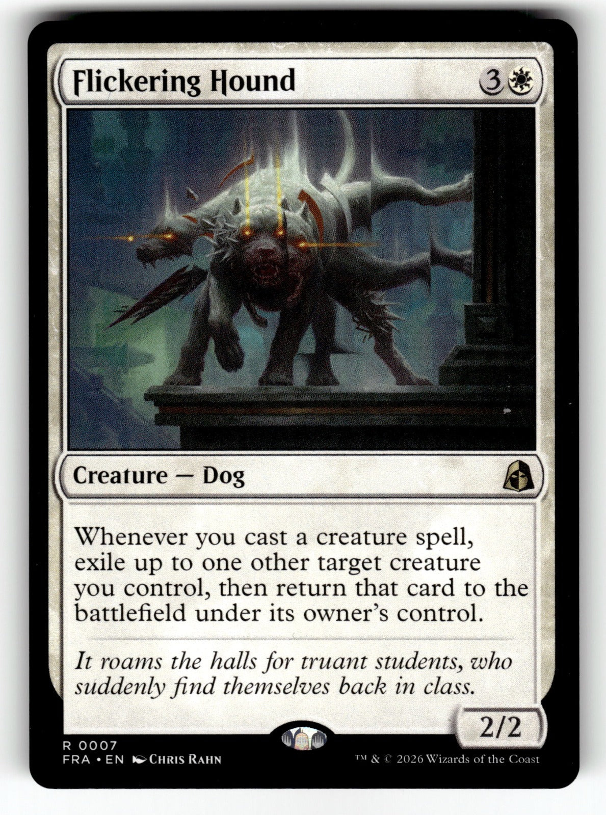 Flickering Hound – 7 FRA: Reality Fracture R NM