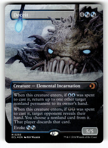 Deceit (Borderless) – 293 ECL: Lorwyn Eclipsed M FoilNM