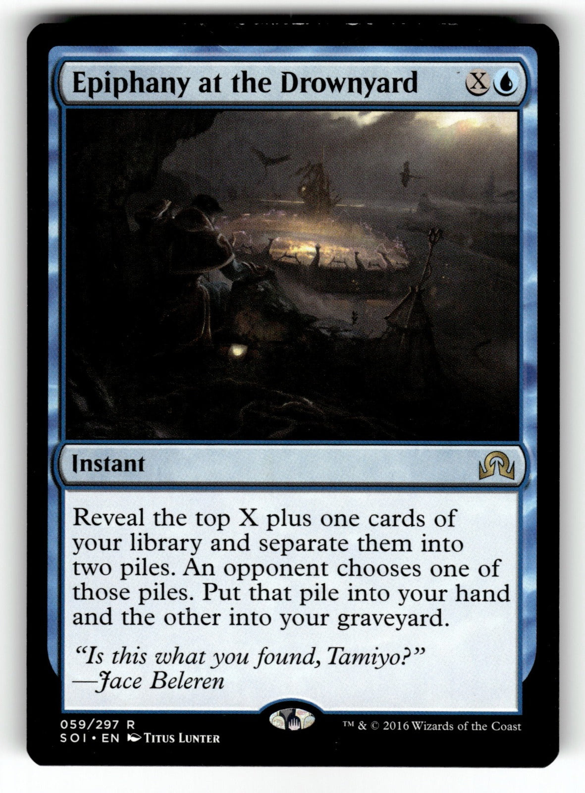 Epiphany at the Drownyard – 59 SOI: Shadows over Innistrad R NM