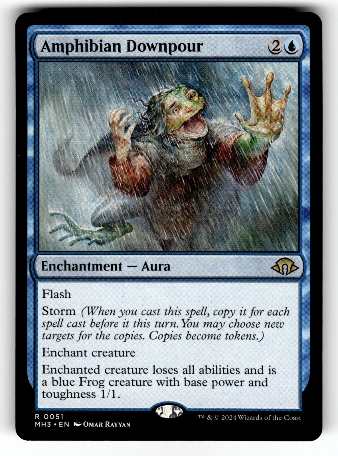 Amphibian Downpour – 51 MH3: Modern Horizons 3 R NM