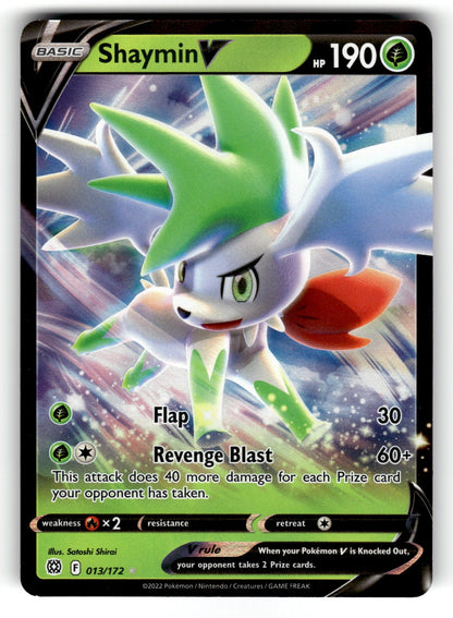 Shaymin V – 013/172 SWSH09: SWSH09: Brilliant Stars Ultra Rare Holo NM