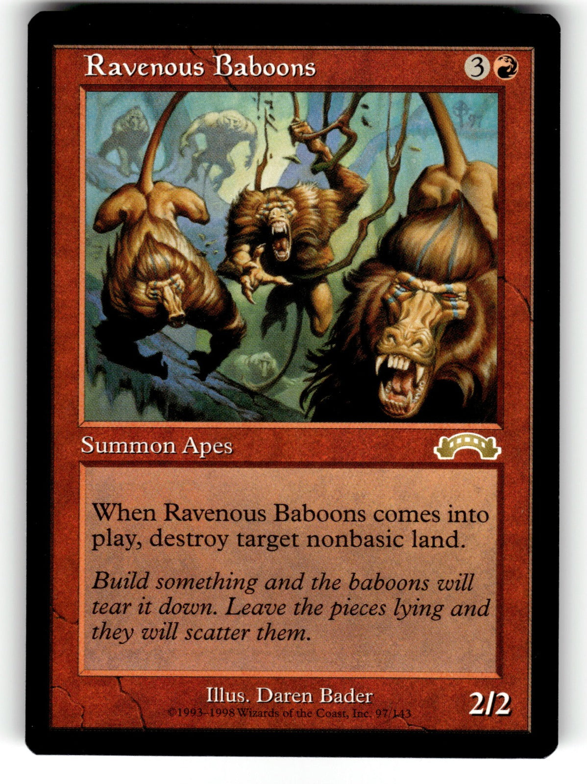 Ravenous Baboons – 97 EXO: Exodus R NM
