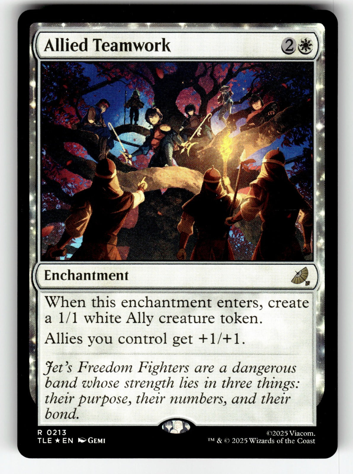 Allied Teamwork – 213 TLE: Avatar: The Last Airbender: Eternal-Legal R Foil NM