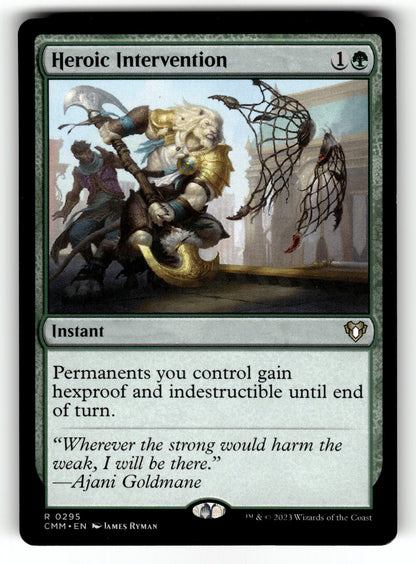 Heroic Intervention – 295 CMM: Commander Masters R LP