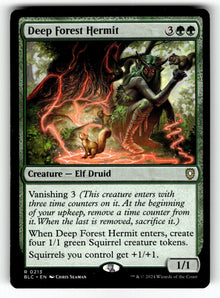 Deep Forest Hermit – 213 BLC: Commander: Bloomburrow R NM