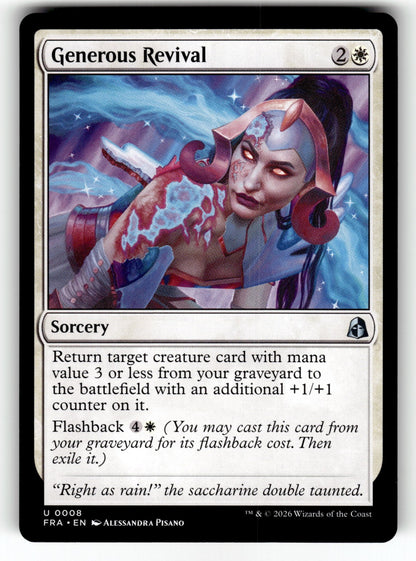Generous Revival – 8 FRA: Reality Fracture U NM