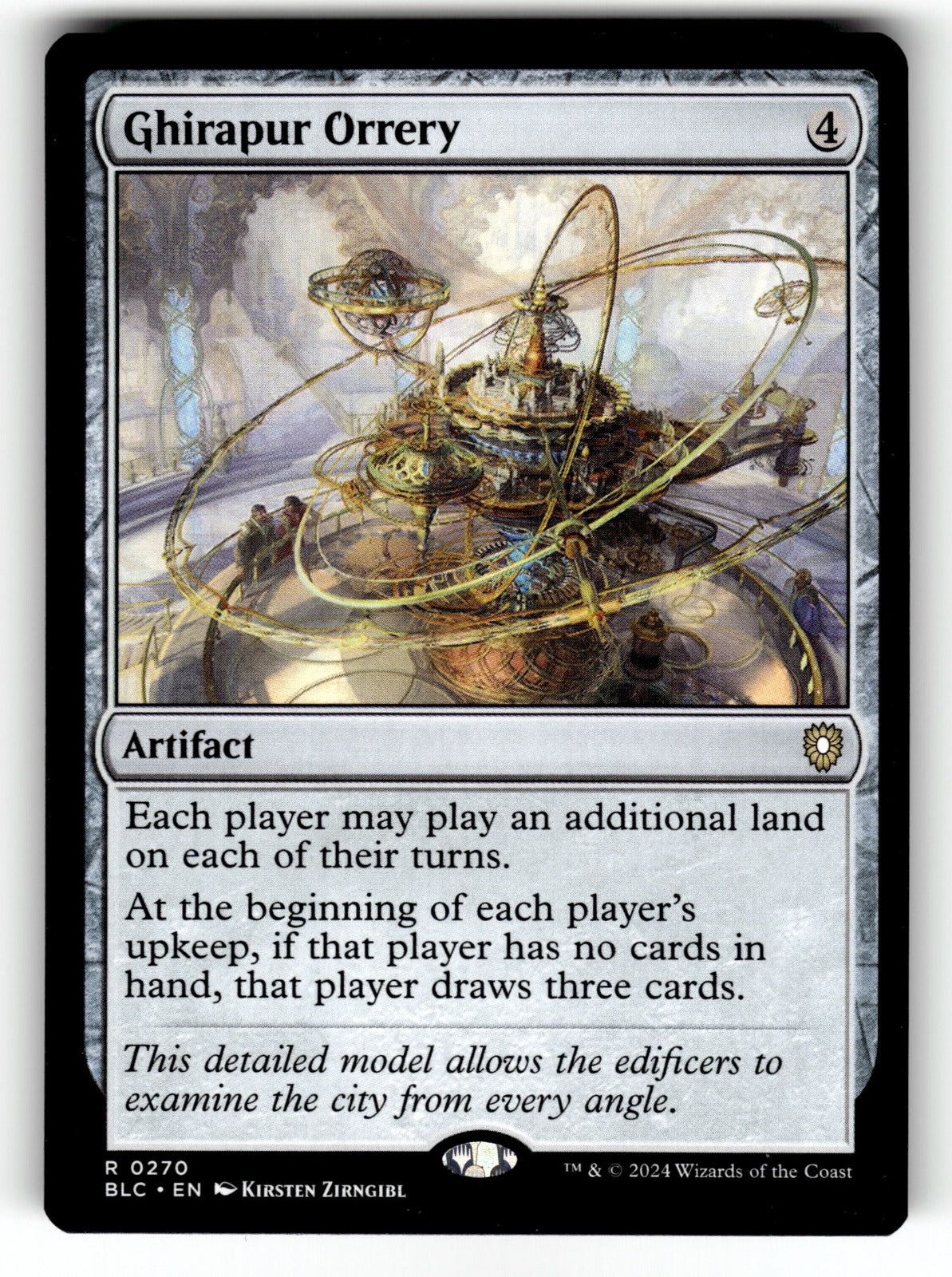 Ghirapur Orrery – 270 BLC: Commander: Bloomburrow R NM
