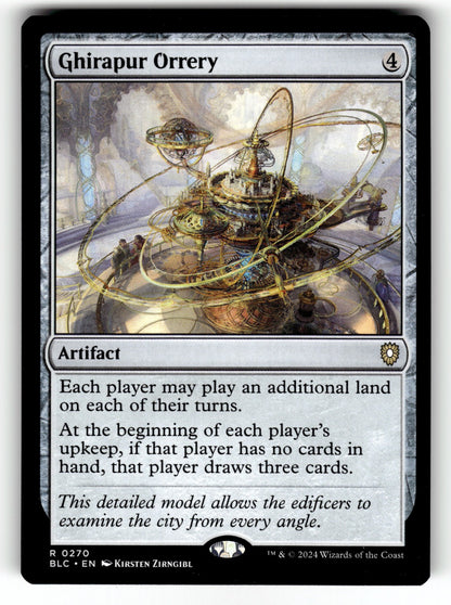 Ghirapur Orrery – 270 BLC: Commander: Bloomburrow R NM