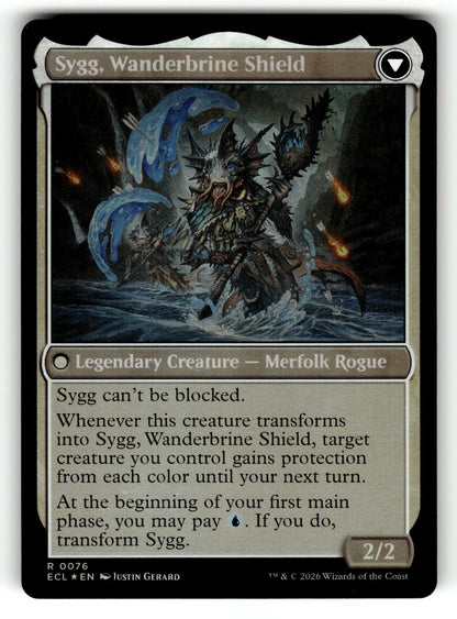 Sygg, Wanderwine Wisdom – 76 ECL: Lorwyn Eclipsed R Foil NM (Back)