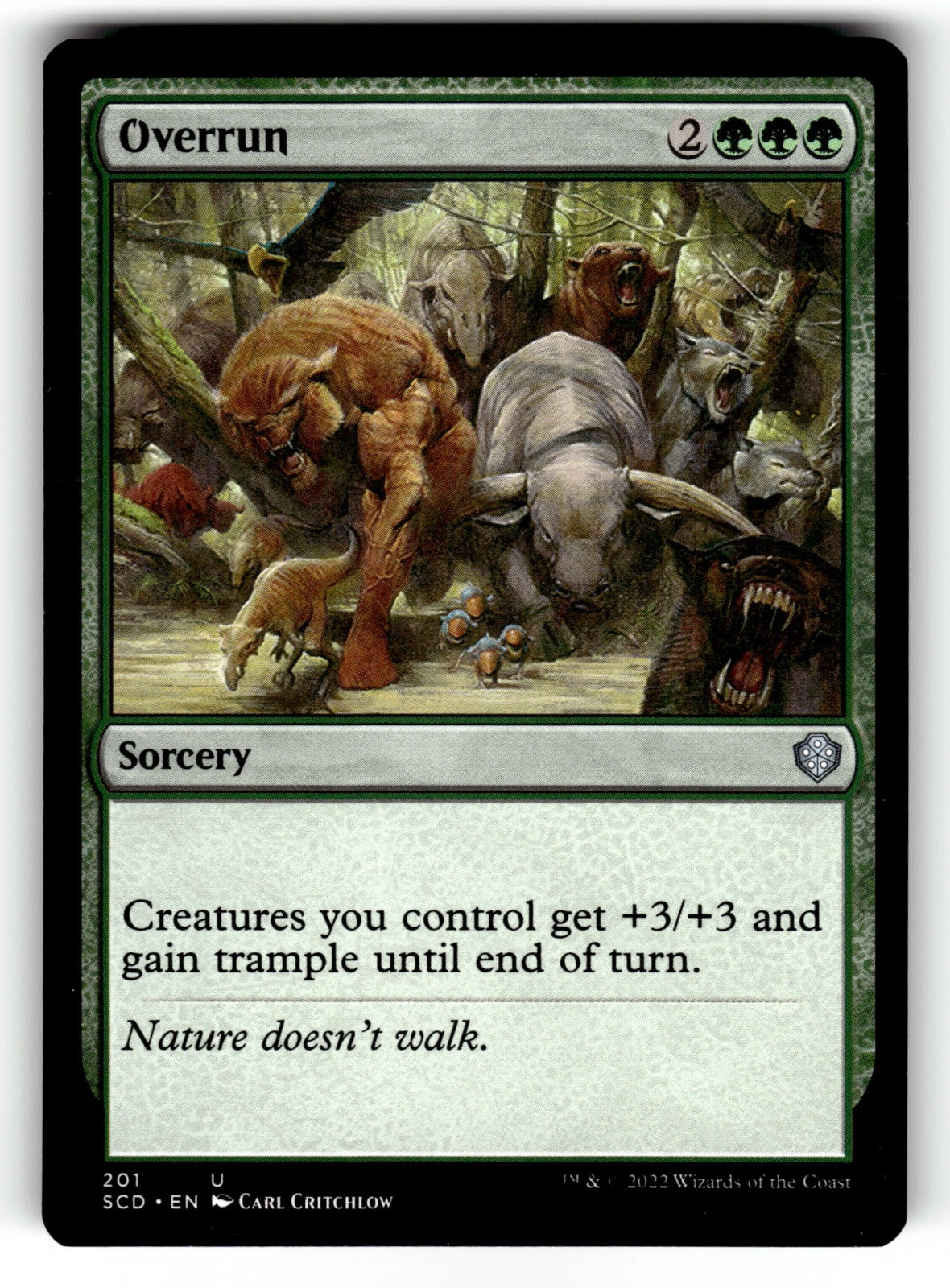 Overrun – 201 SCD: Starter Commander Decks U NM