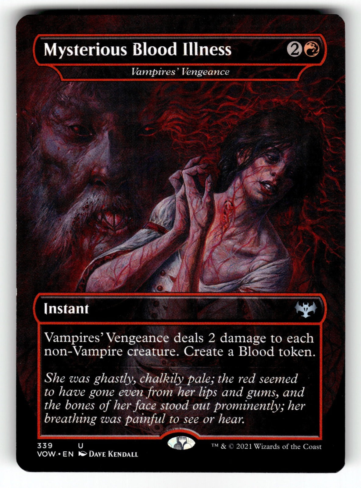 Mysterious Blood Illness - Vampires' Vengeance – 339 VOW: Innistrad: Crimson Vow U LP