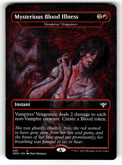 Mysterious Blood Illness - Vampires' Vengeance – 339 VOW: Innistrad: Crimson Vow U LP