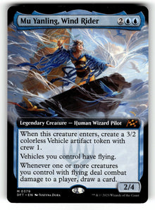 Mu Yanling, Wind Rider (Extended Art) – 379 DFT: Aetherdrift M NM