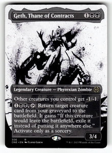 Geth, Thane of Contracts (Showcase) – 306 ONE: Phyrexia: All Will Be One R NM