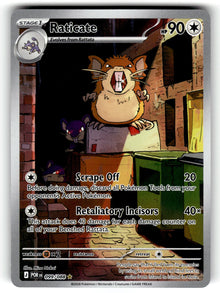 Raticate – 099/088 POR: ME03: Perfect Order Illustration Rare Holo NM