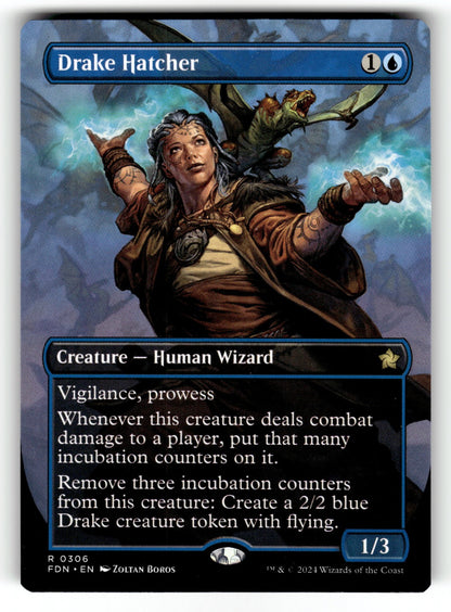 Drake Hatcher (Borderless) – 306 FDN: Foundations R NM