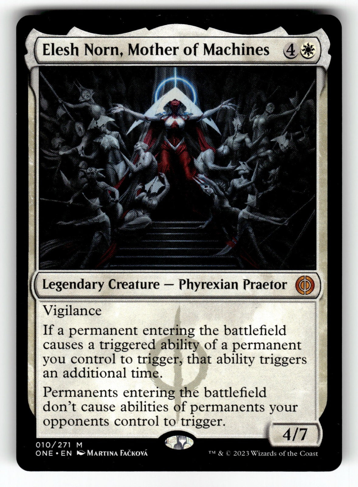 Elesh Norn, Mother of Machines – 10 ONE: Phyrexia: All Will Be One M NM