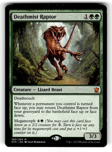 Deathmist Raptor – 180 DTK: Dragons of Tarkir M LP