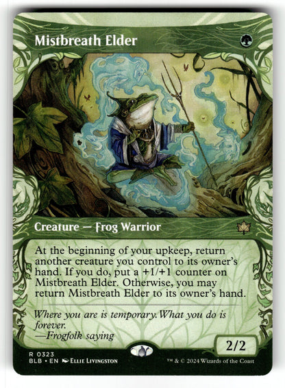 Mistbreath Elder (Showcase) – 323 BLB: Bloomburrow R NM