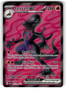 Salazzle ex – 101/088 POR: ME03: Perfect Order Ultra Rare Holo NM