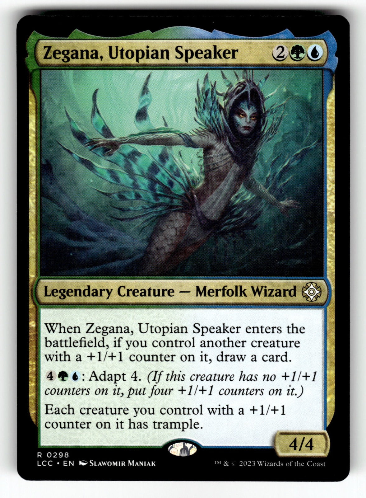 Zegana, Utopian Speaker – 298 LCC: Commander: The Lost Caverns of Ixalan R NM