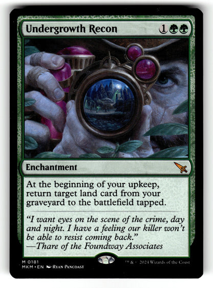 Undergrowth Recon – 181 MKM: Murders at Karlov Manor M LP