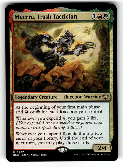Muerra, Trash Tactician – 227 BLB: Bloomburrow R NM