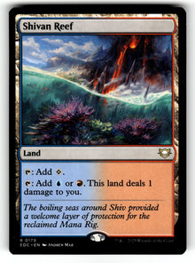 Shivan Reef – 179 EOC: Commander: Edge of Eternities R NM
