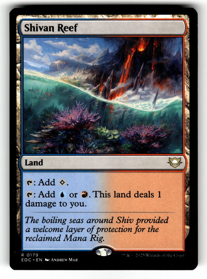Shivan Reef – 179 EOC: Commander: Edge of Eternities R NM