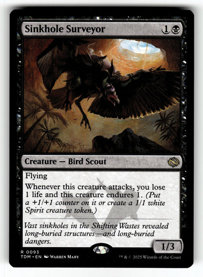 Sinkhole Surveyor – 93 TDM: Tarkir: Dragonstorm R NM