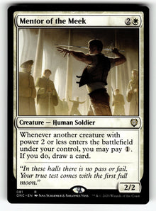 Mentor of the Meek – 81 ONC: Commander: Phyrexia: All Will Be One R NM