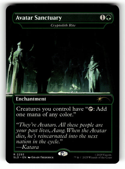 Avatar Sanctuary - Cryptolith Rite – 2293 SLD: Secret Lair Drop Series R NM