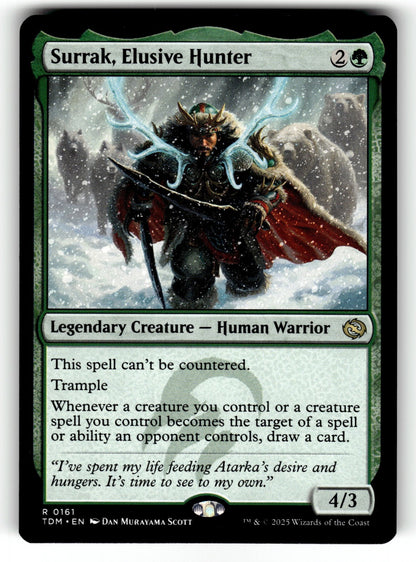 Surrak, Elusive Hunter – 161 TDM: Tarkir: Dragonstorm R NM