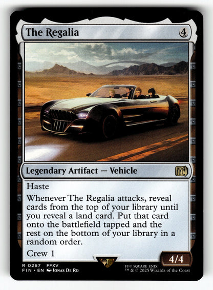 The Regalia – 267 FIN: FINAL FANTASY R NM