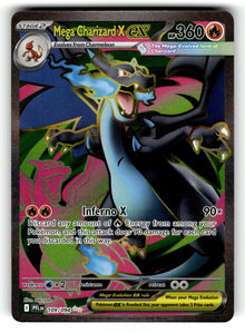 Mega Charizard X ex – 109/094 PFL: ME02: Phantasmal Flames Ultra Rare HoloNM