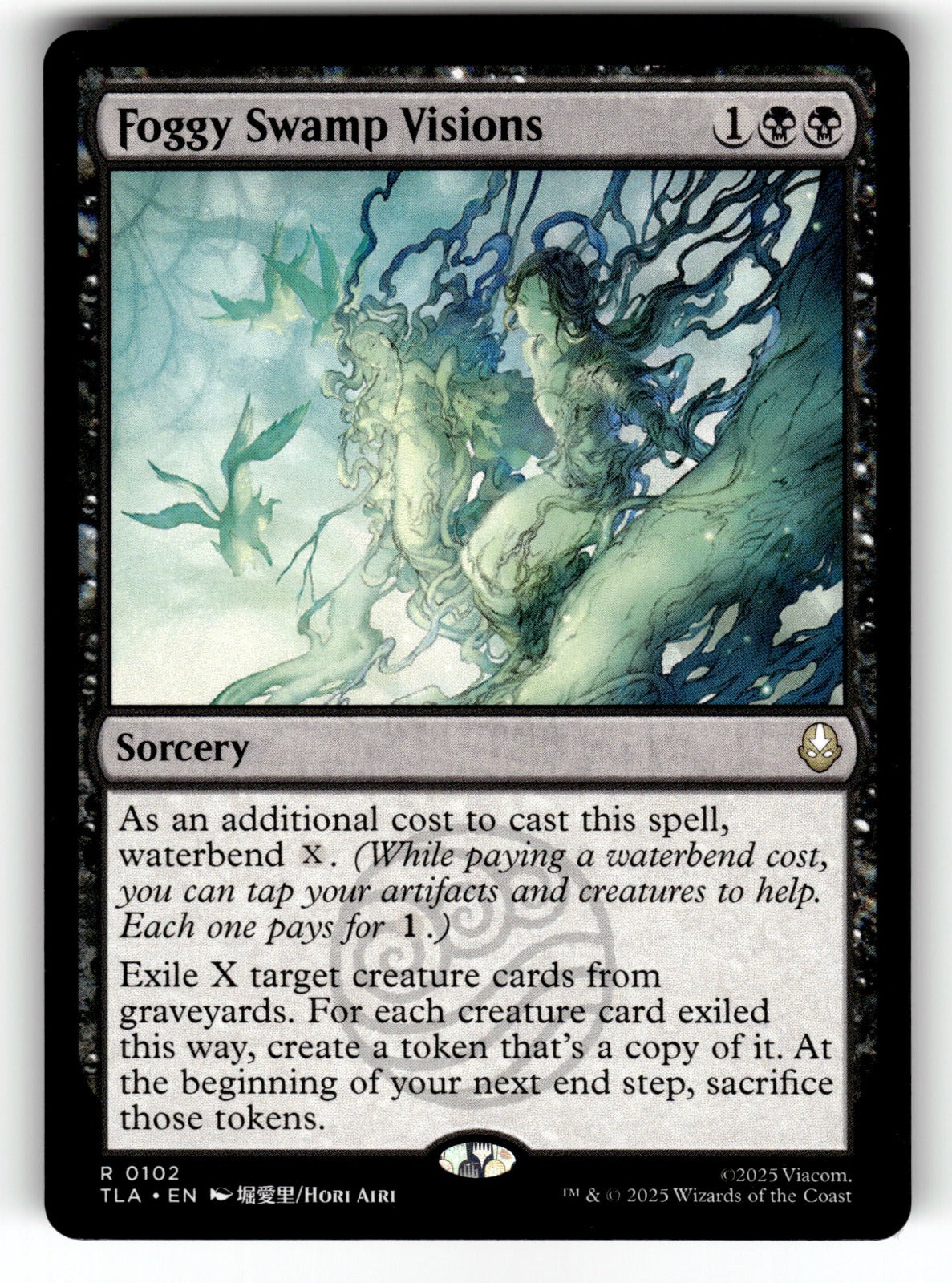 Foggy Swamp Visions – 102 TLA: Avatar: The Last Airbender R NM