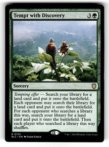 Tempt with Discovery – 124 BLC: Commander: Bloomburrow R LP