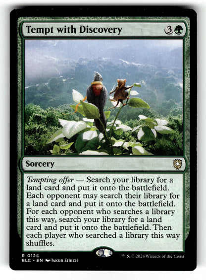 Tempt with Discovery – 124 BLC: Commander: Bloomburrow R LP