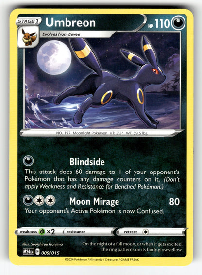 Umbreon – 009/015 M24: McDonald's Promos 2024 Promo NM