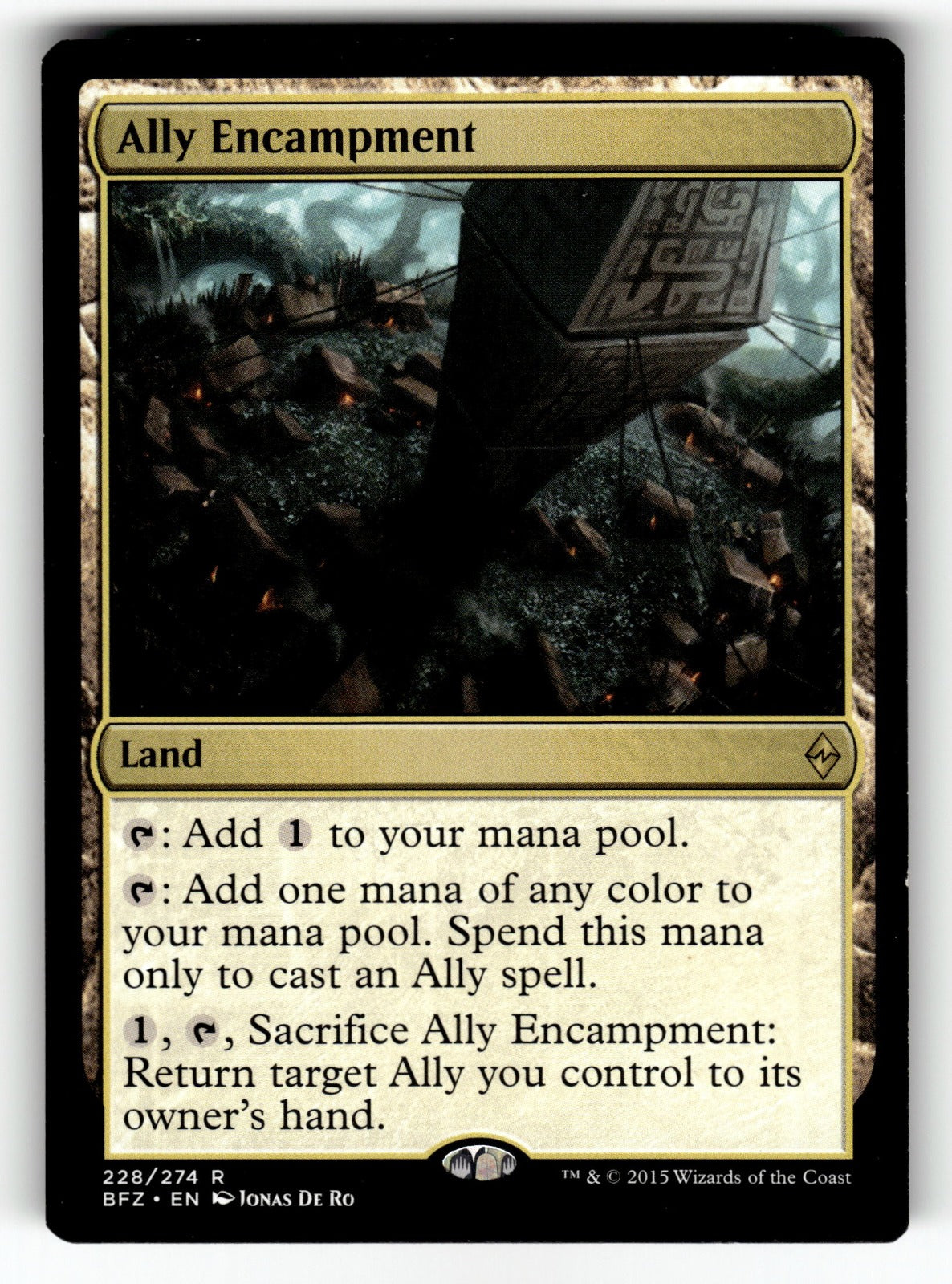 Ally Encampment – 228 BFZ: Battle for Zendikar R LP