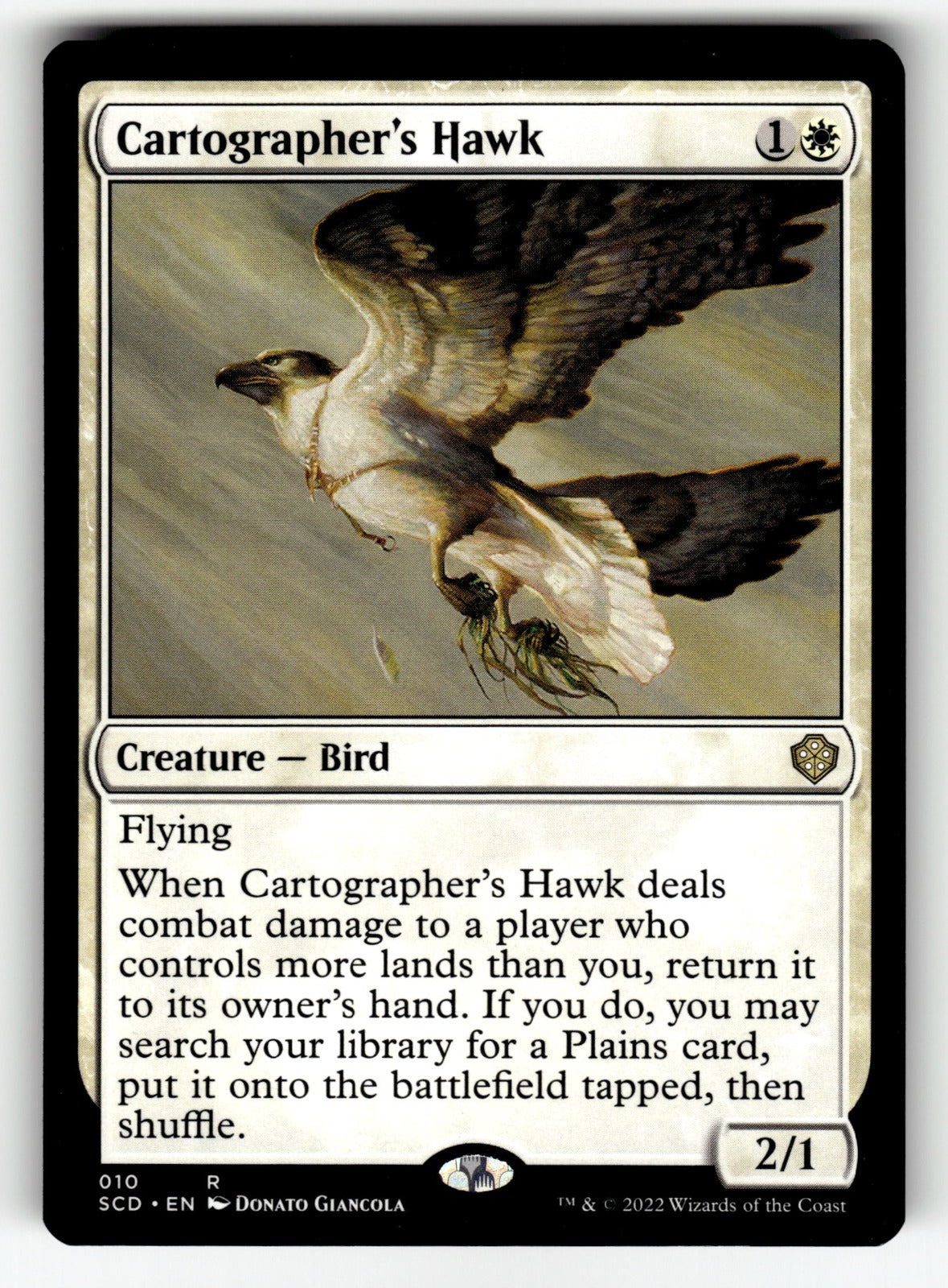 Cartographer's Hawk – 10 SCD: Starter Commander Decks R NM