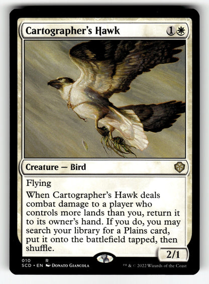 Cartographer's Hawk – 10 SCD: Starter Commander Decks R NM