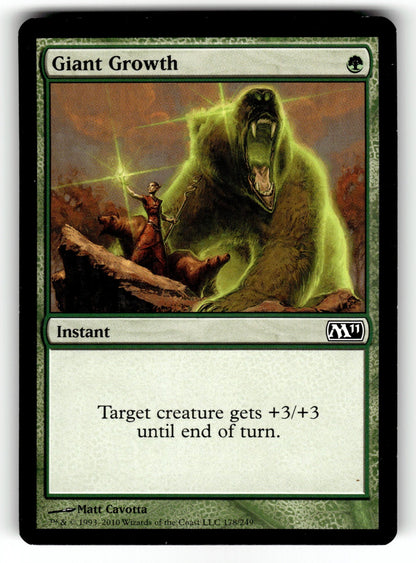 Giant Growth – 178 M11: Magic 2011 (M11) C LP