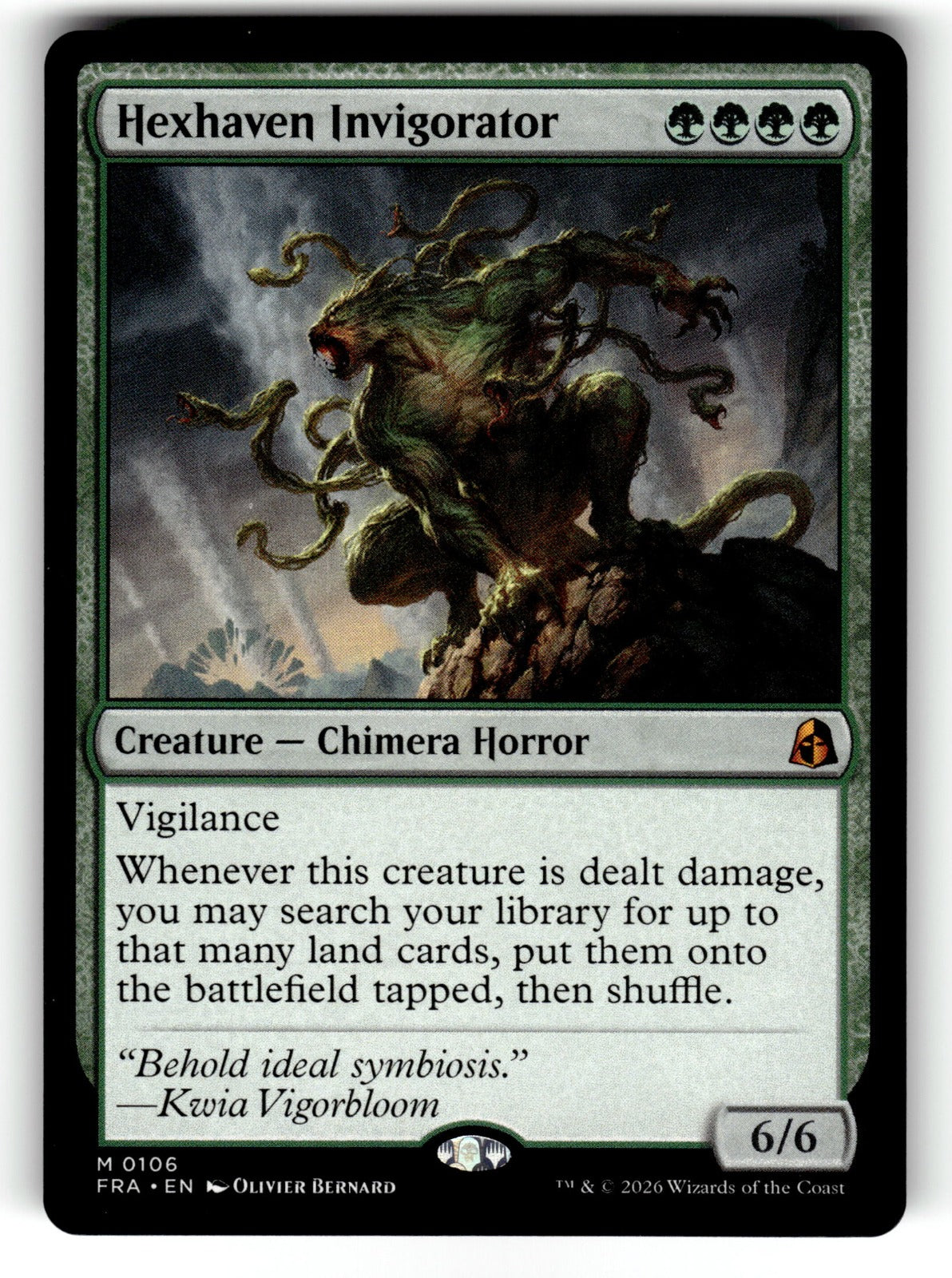 Hexhaven Invigorator – 106 FRA: Reality Fracture M NM