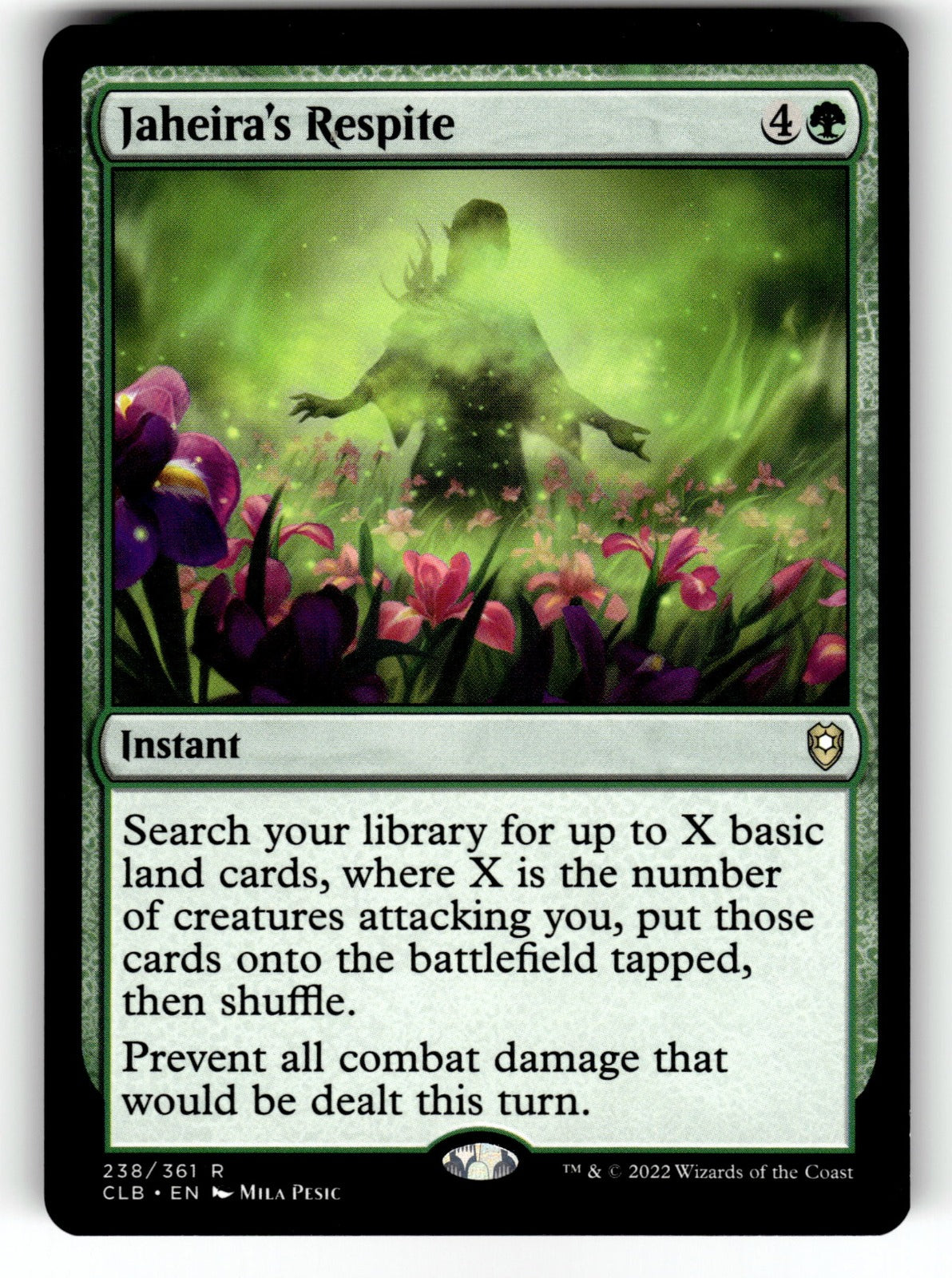Jaheira's Respite – 238 CLB: Commander Legends: Battle for Baldur's Gate R NM