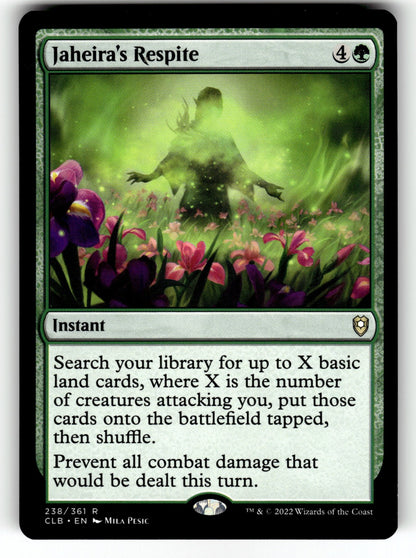 Jaheira's Respite – 238 CLB: Commander Legends: Battle for Baldur's Gate R NM