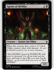 Agents of HYDRA – 85 MSH: Marvel Super Heroes C NM